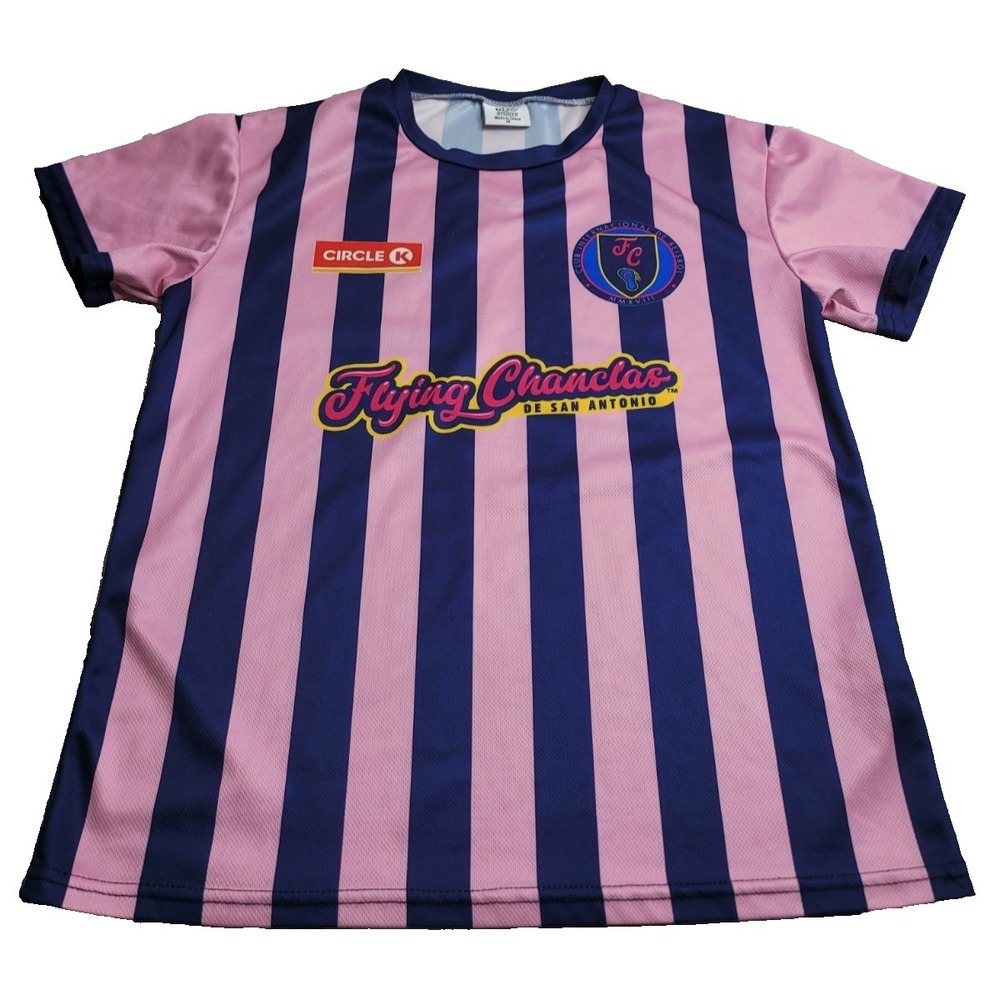 San Antonio Flying Chanclas Minor League‎ Baseball Promotional Soccer Jersey Med
